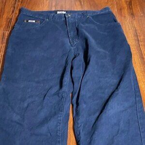 Moschino Jeans Men's Sz 36 Denim 90’s Casual Classic Straight Cotton Blue Pants
